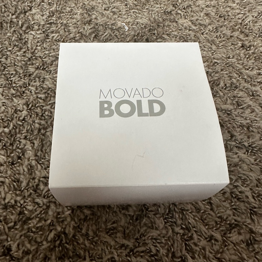 Movado Bold White Gift Box